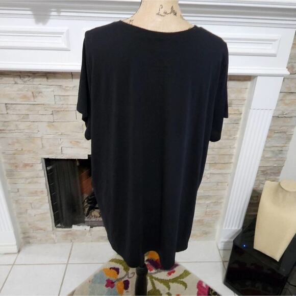 Torrid classic fit tropical flaming skull super soft tee shirt plus size 3 3X - Picture 3 of 5